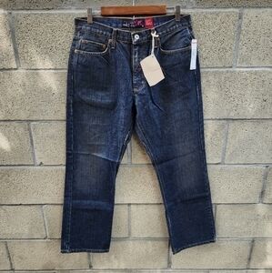 Quicksilver Straight Leg Medium Dark Wash Men’s Size 32 NWT